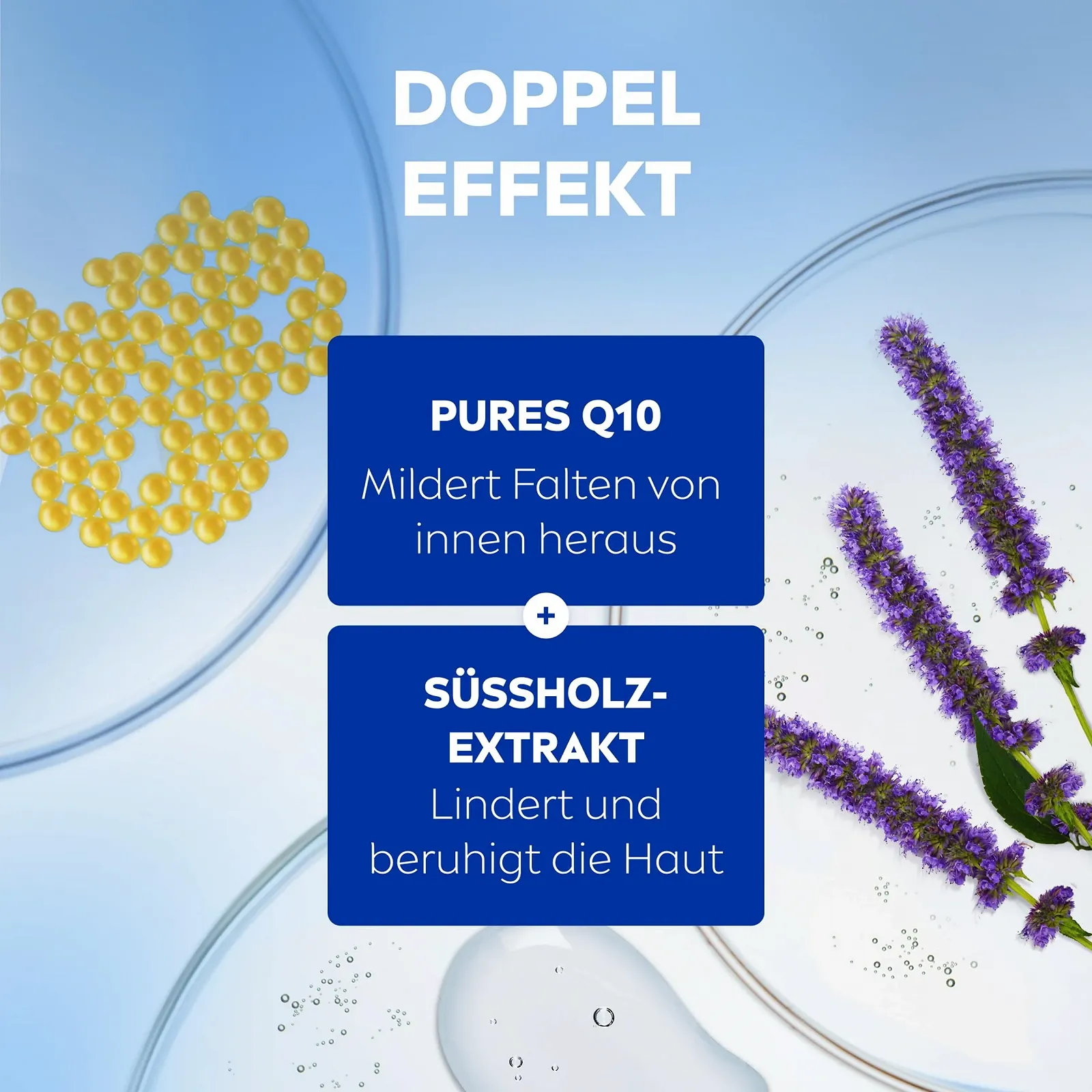Денний крем NIVEA Q10 Без запаху SPF 15 Екстракт солодки 50 мл, фото №3 Денний крем NIVEA Q10 Без запаху SPF 15 Екстракт солодки 50 мл, фото №3