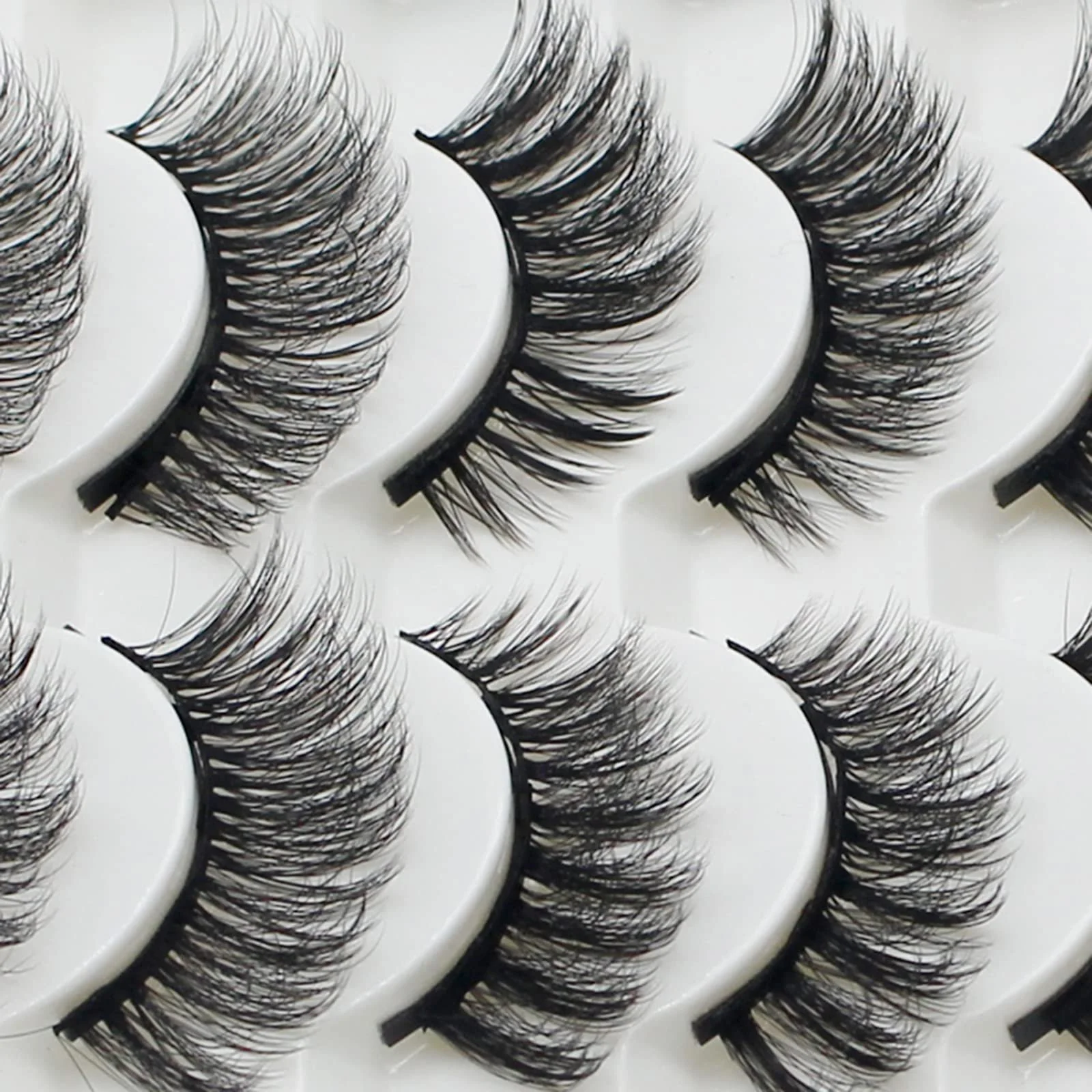 Накладные ресницы с подводкой Набор ресниц Натуральный вид, фото №5