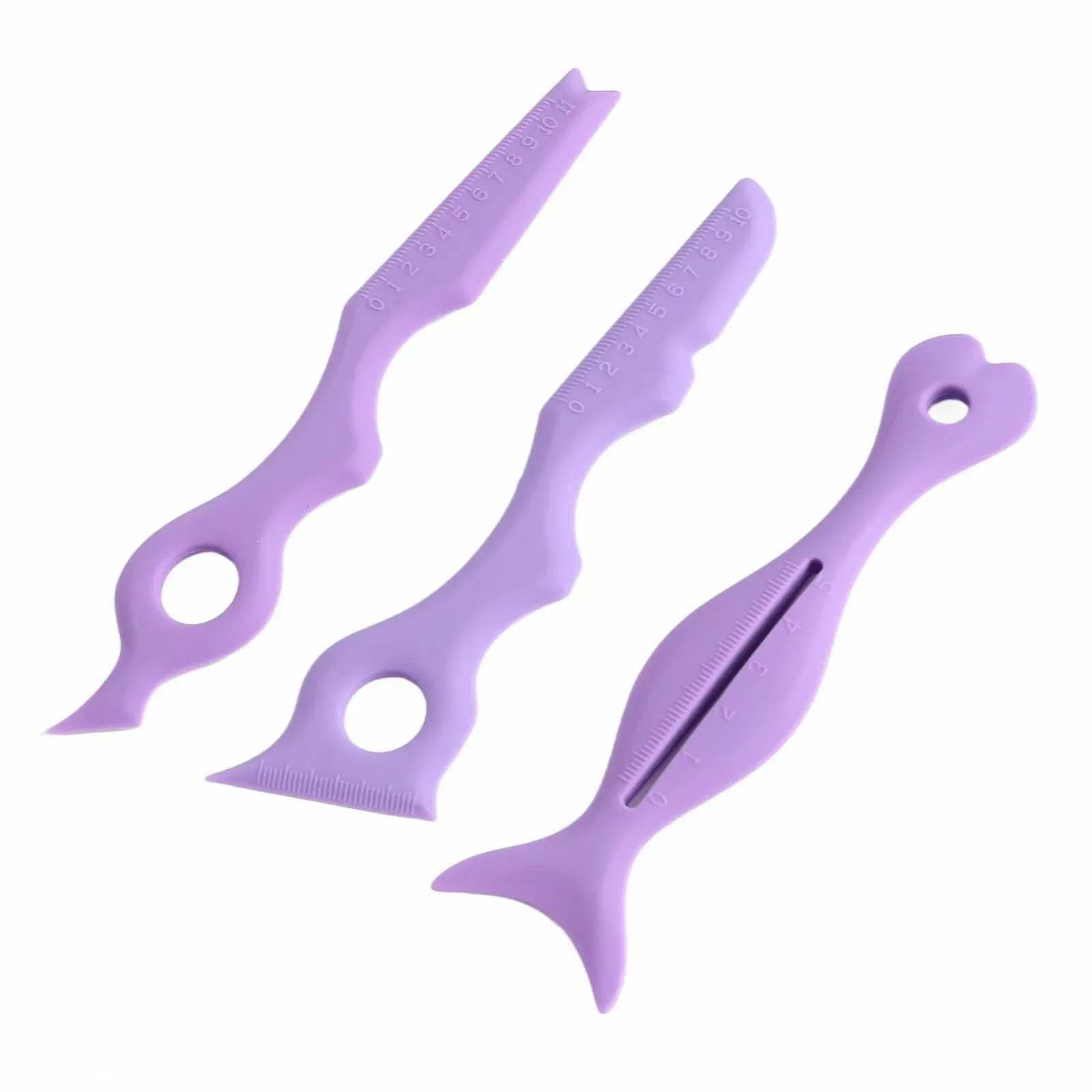 Трафареты для подводки глаз 3 шт, Силиконовые, фото №1 Трафареты для подводки глаз 3 шт, Силиконовые, фото №1