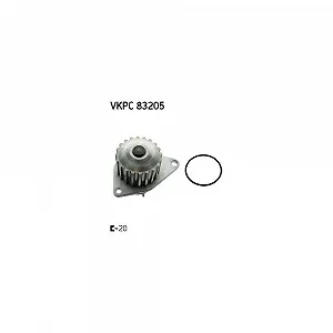 Водяной насос SKF VKPC 83205 охлаждения двигателя для CITROËN PEUGEOT ROVER - Фото 1