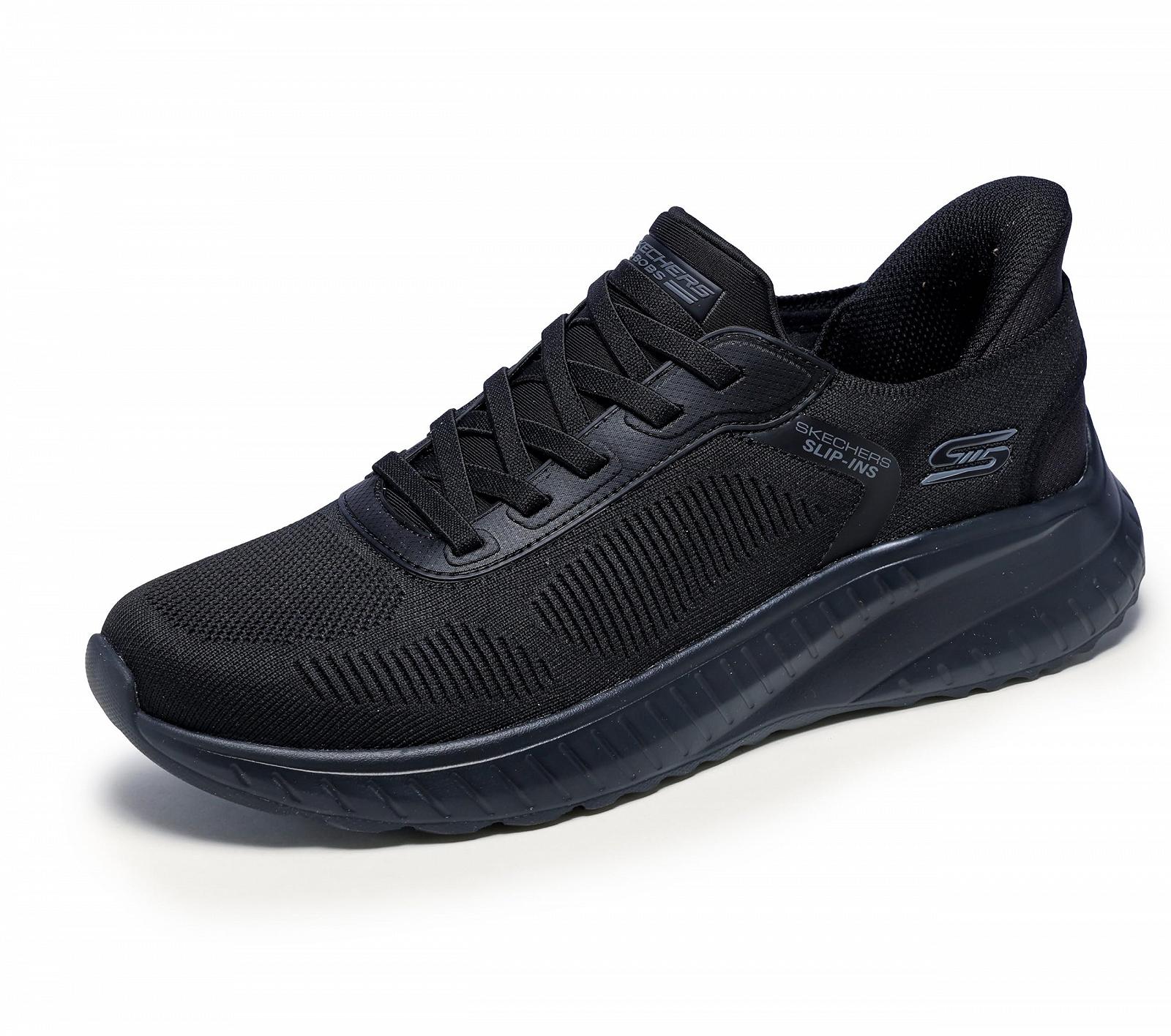 Кроссовки Skechers Bobs Squad Chaos Solid Step Wide Fit, фото №4