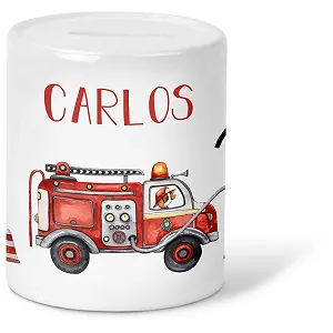Скарбничка GRAVURZEILE Fire Brigade Керамічна - Фото 1