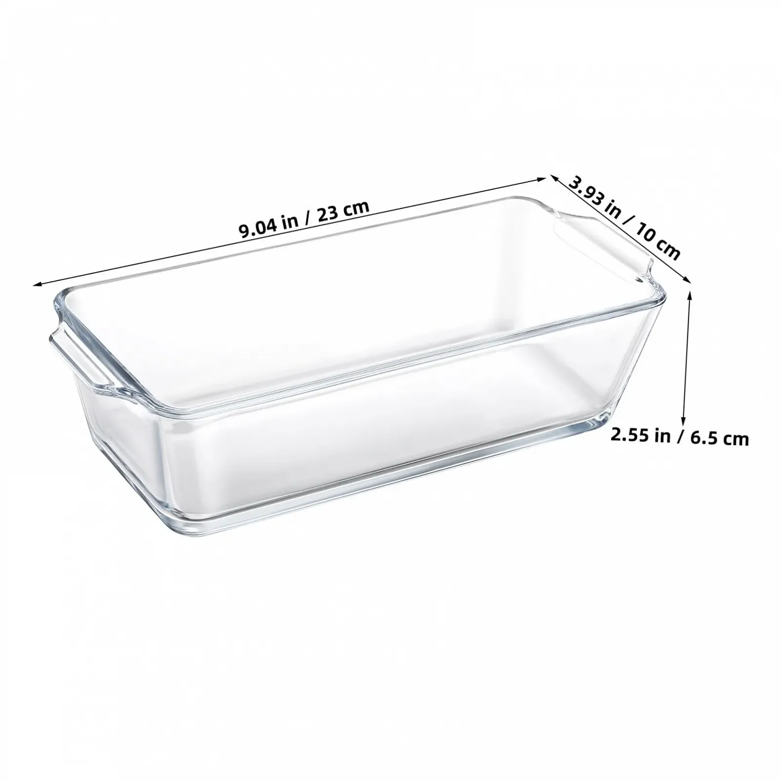 Форма для запікання Sosoport скляна термостійка багатофункціональна BPA-free, фото №2