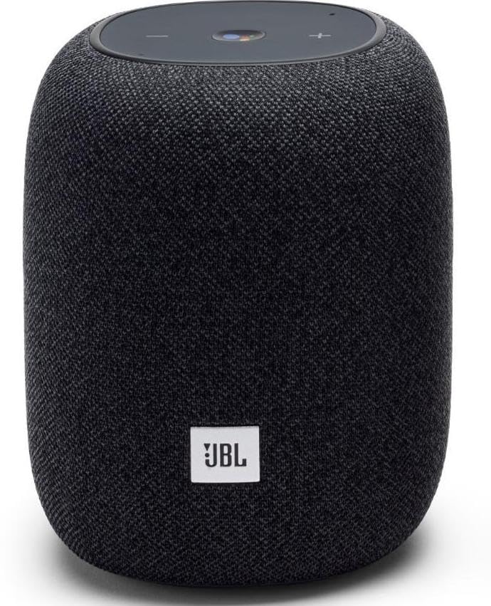 JBL Link Music Bluetooth Multi-Room Speaker Google Assistant Black, фото №2