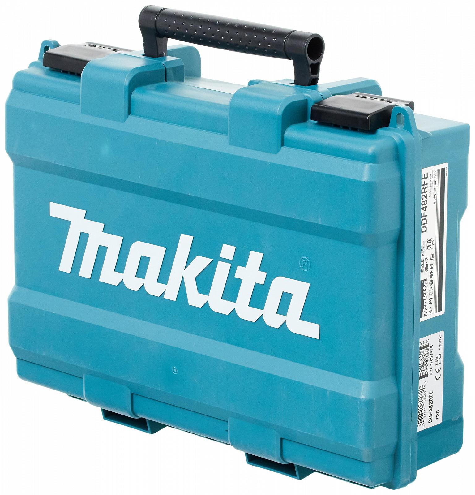 Шуруповёрт Makita Ddf482Rfe Аккумуляторный 18 В / 3,0 А·ч Литий, фото №5
