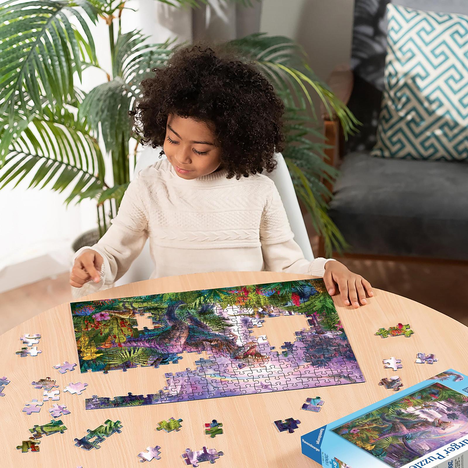 Дитячий пазл Ravensburger 12892 Dinosaur Land 200 деталей XXL від 8 років, фото №4