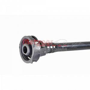 Трубка охлаждающей жидкости METZGER 4010357 для AUDI радиатора двигателя левая synthetic.ua - Фото 1