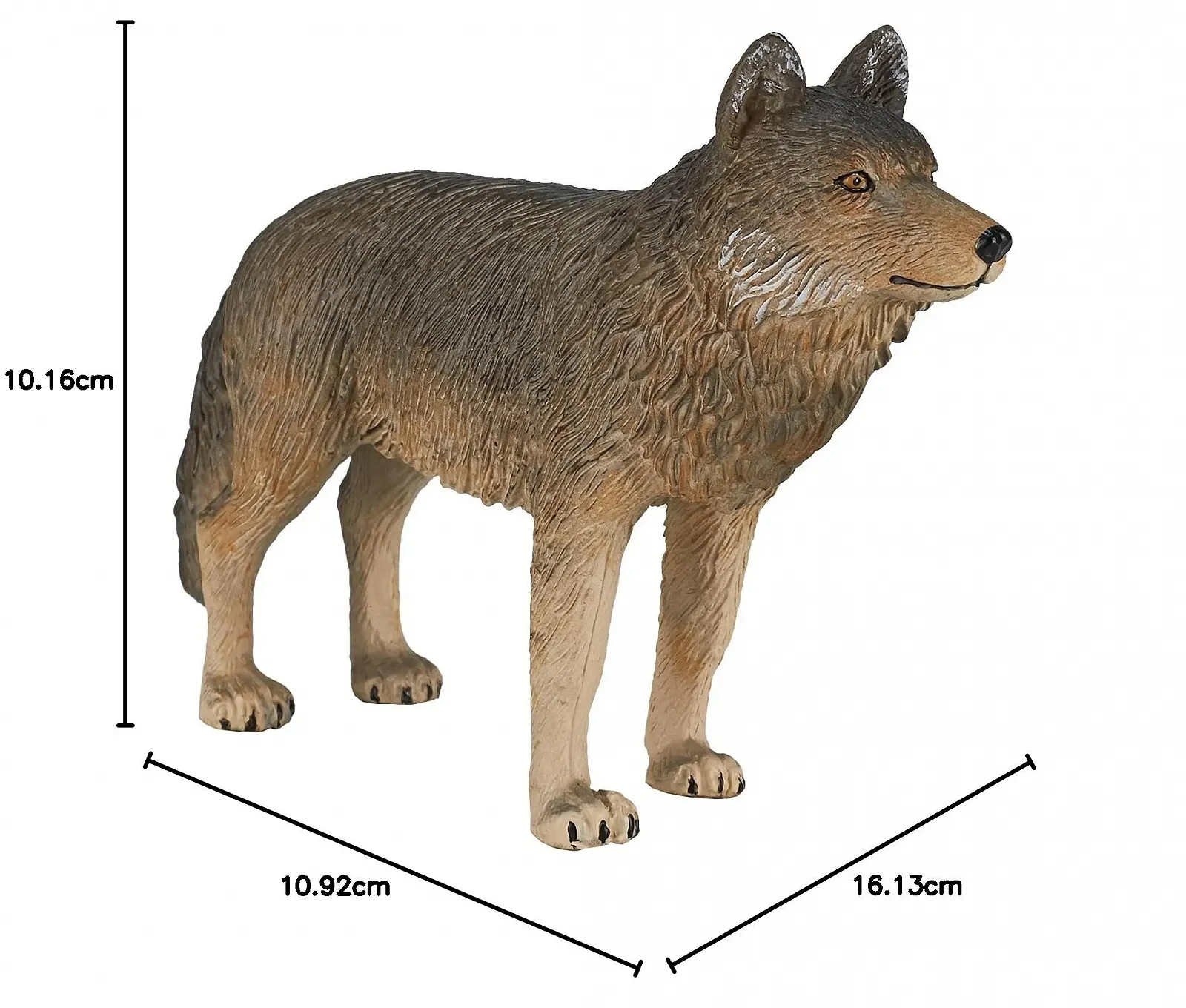 Колекційна фігурка тварини MOJO 387025 Timber Wolf Ручний розпис, фото №5