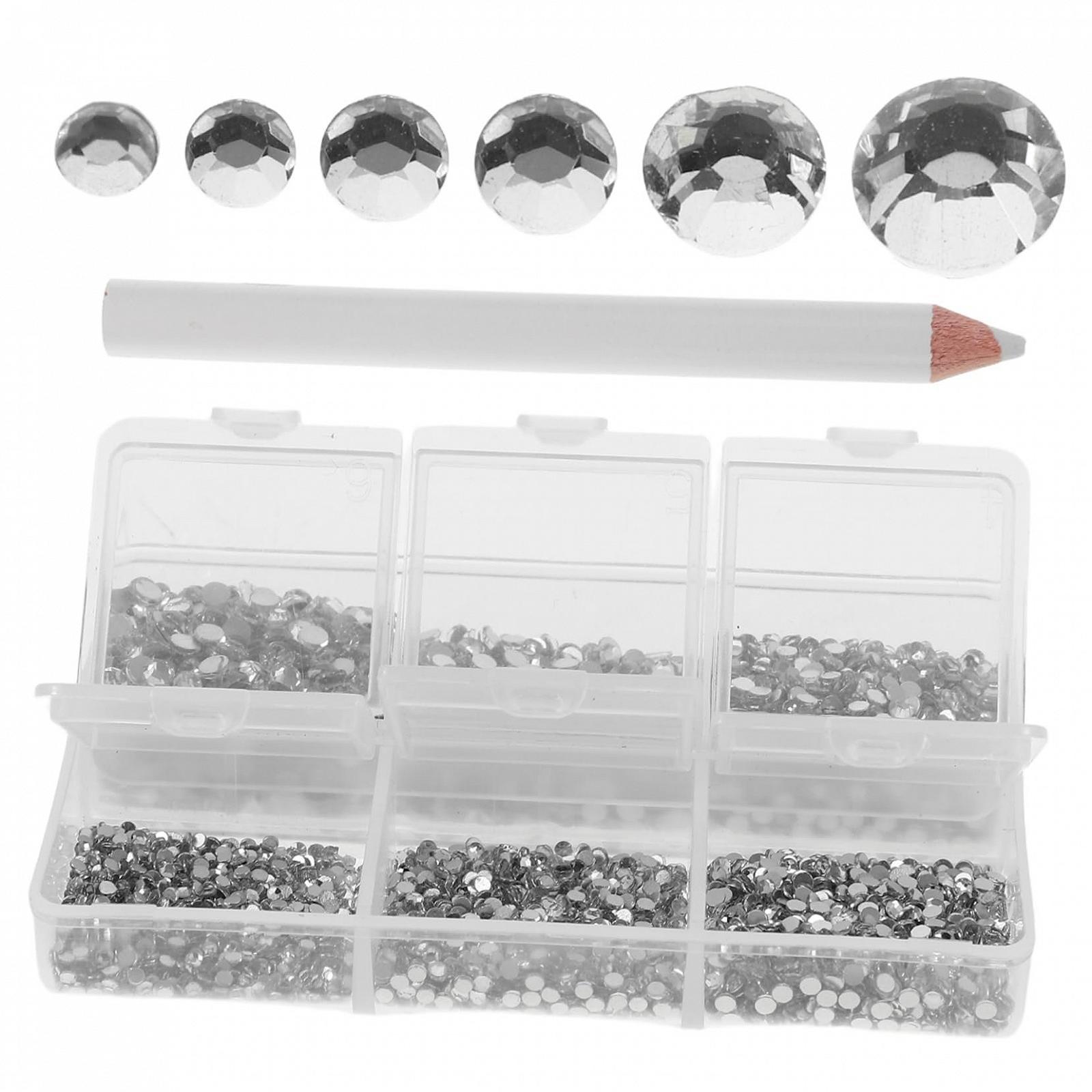 Набір для дизайну нігтів Стрази Круглі дорогоцінні камені, фото №1 Набір для дизайну нігтів Стрази Круглі дорогоцінні камені, фото №1