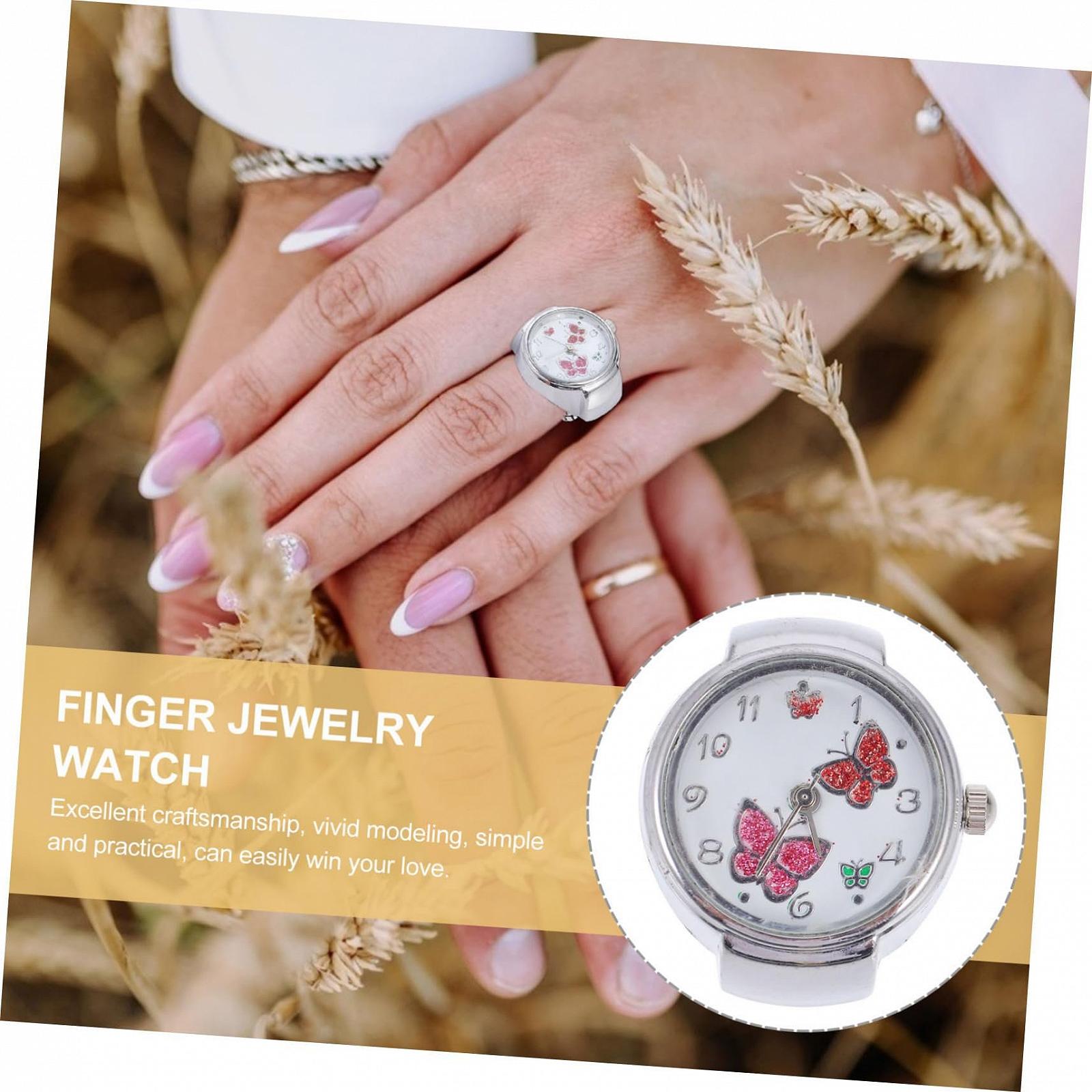 Кольцо-часы VALICLUD, 2 шт., фото №6