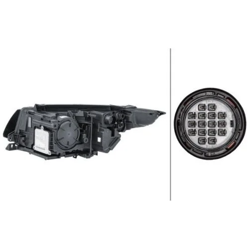 Фара головного світла HELLA 1EL 354 806-061 для FORD LAND ROVER, права, фото №2