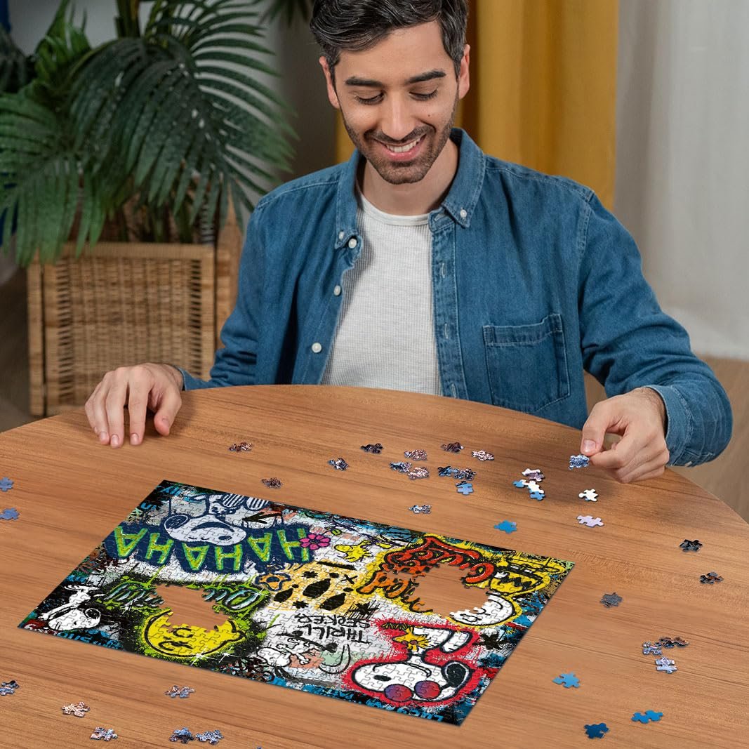 Пазл Ravensburger 12000389 Peanuts Graffiti 500 деталей, фото №1 Пазл Ravensburger 12000389 Peanuts Graffiti 500 деталей, фото №1