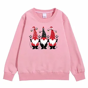 Худи  Зимний детский рождественский с принтом - Фото 1