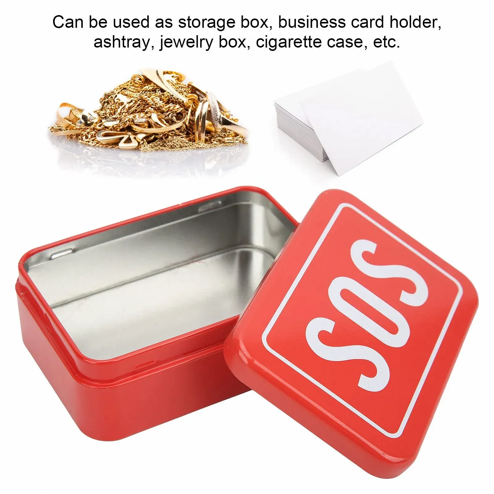 Коробка для зберігання Rehomy SOS Mini залізна для виживання, фото №2