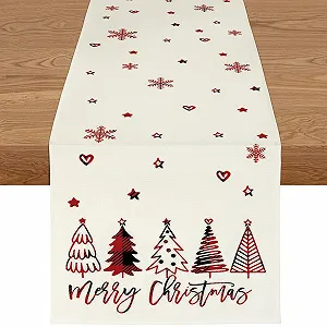 Купити Ранер для столу YCOLL Christmas Decoration Winter червоний - Фото 1 Ранер для столу YCOLL Christmas Decoration Winter червоний - Фото 1