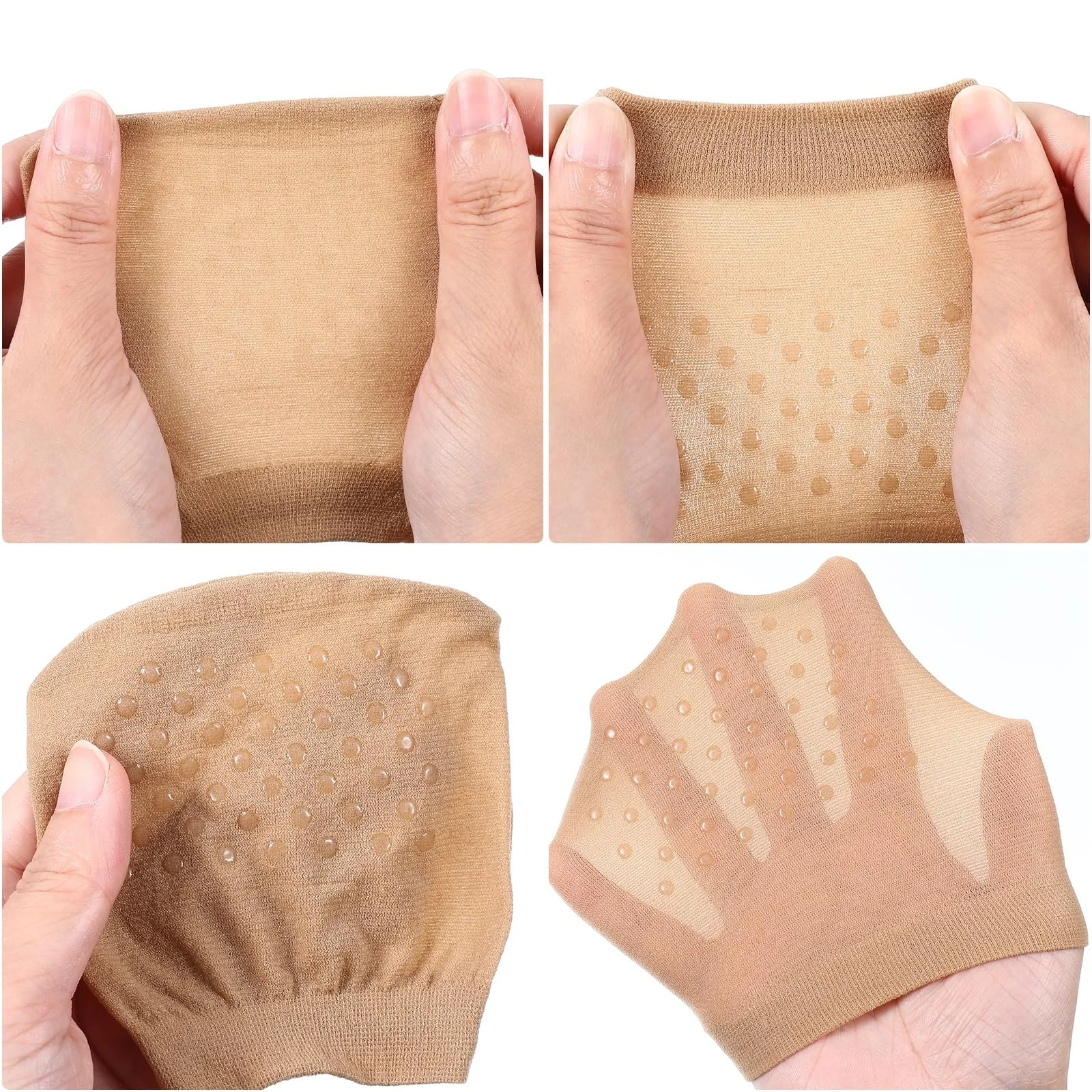 Шкарпетки з пальцями жіночі невидимі, 6 пар, фото №6