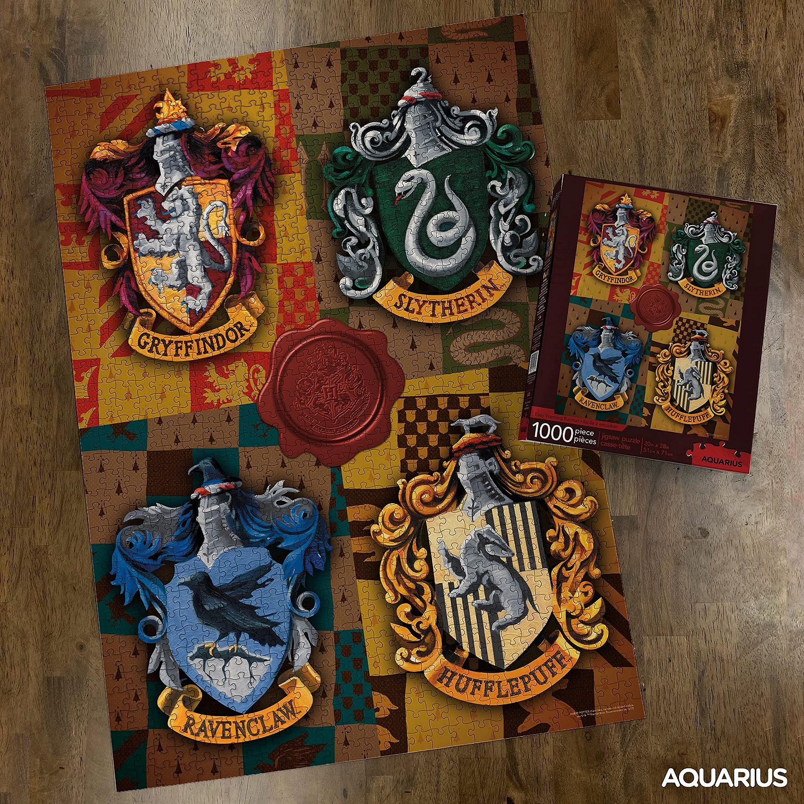 Пазл Harry Potter Crests nm 65303 1000 деталей 690 мм x 510 мм, фото №3