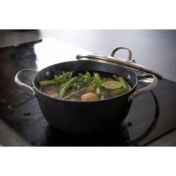 Каструля Satake чавунна легка з кришкою 24 см 4 л, фото №4 Каструля Satake чавунна легка з кришкою 24 см 4 л, фото №4