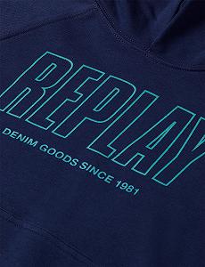 Худи Replay Смесь хлопка для мальчиков synthetic.ua - Фото 1