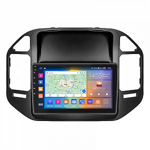 Станна магнітола Lesko 9 Mitsubishi Pajero III Рестайлінг 2002-2006 2/32Gb CarPlay 4G Wi-Fi GPS Prime - Фото 1