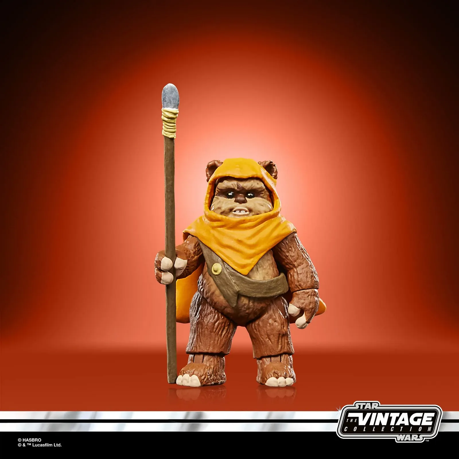 Набор коллекционных фигурок Star Wars The Vintage Collection Ewoks Wicket W. Warrick & Kneesaa 3,75 дюйма 2 шт., фото №5