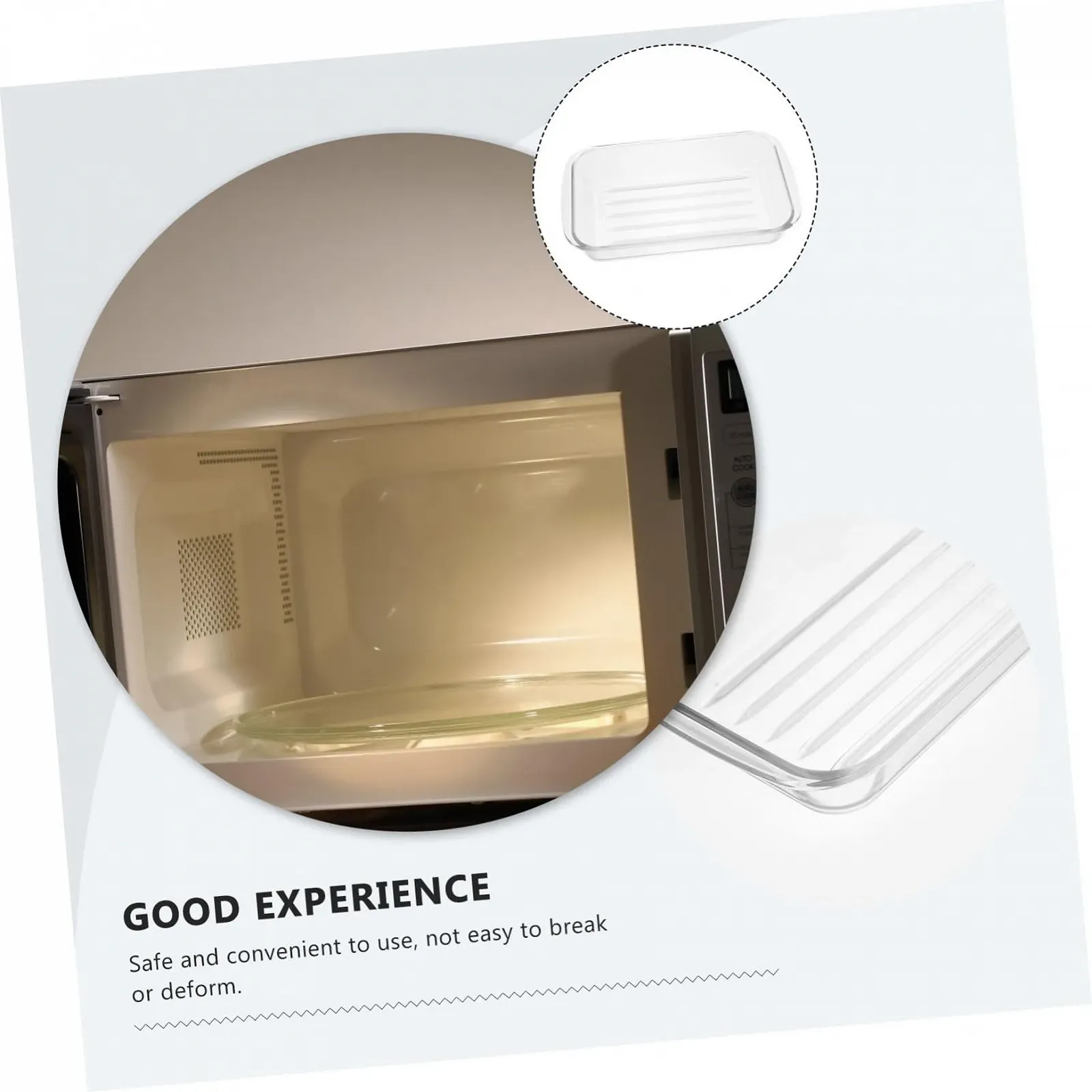 Форма для запекания термостойкая стеклянная с двойными ручками большая, фото №8