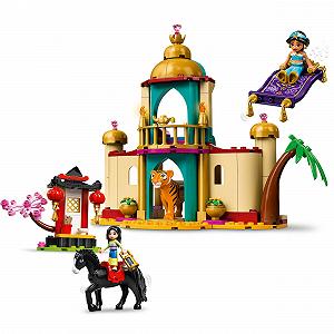 Конструктор LEGO Disney 43208 Пригоди Жасмін і Мулан synthetic.ua - Фото 1