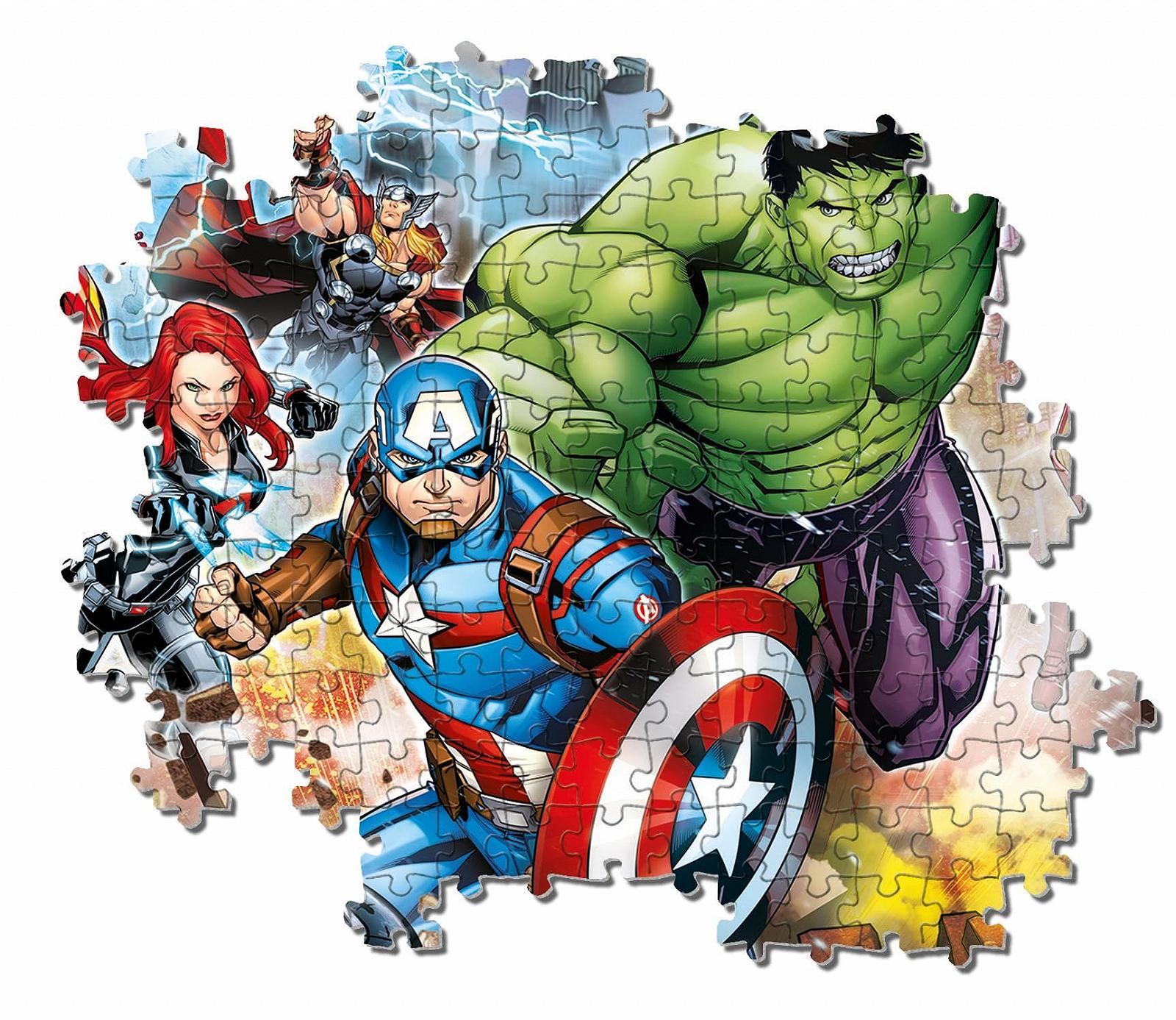 Пазл Clementoni Supercolor 29295 The Avengers 180 элементов разноцветный, фото №4