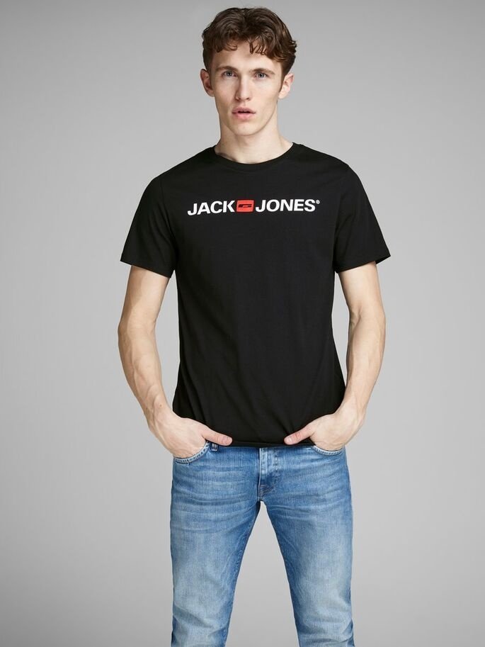 Футболка Jack&Jones 12137126 Черный S, фото №1