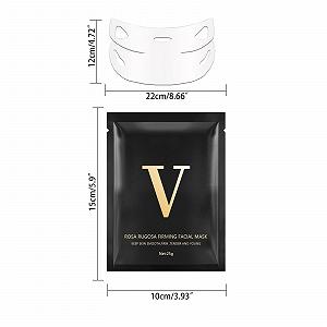 Маска Tkekruh V Маска для ліфтингу обличчя 6 шт. Зволожуюча маска для підтяжки та догляду за обличчям synthetic.ua - Фото 1