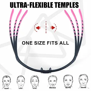 Спортивні сонцезахисні окуляри Myiaur Поляризовані Жіночі Небиткий корпус Легкі UV400 захист synthetic.ua - Фото 1