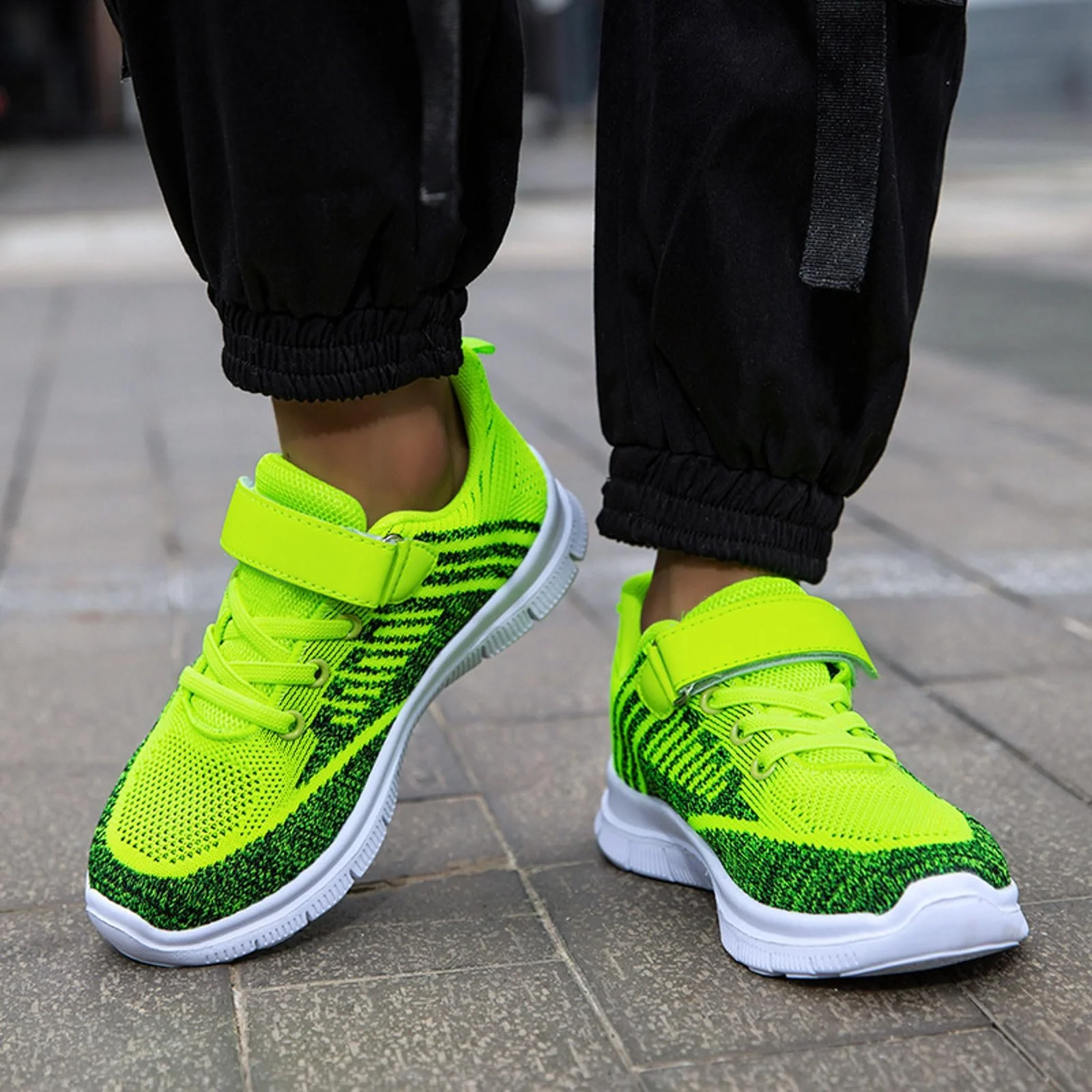 Спортивная обувь Детская для мальчиков и девочек Баскетбольные кроссовки Легкая спортивная обувь Обувь для помещений Дышащая обувь для ходьбы Обувь для бега на открытом воздухе Детская обувь, фото №2