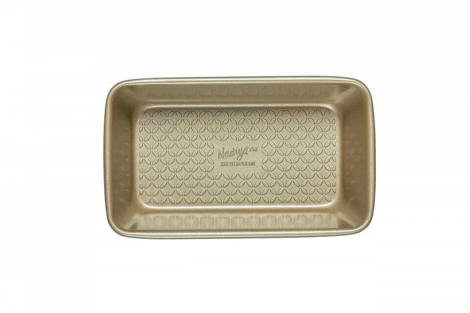 Форма для хлеба Prestige x Nadiya 9" x 5" антипригарная стальная бирюзово-золотистая 9", фото №2