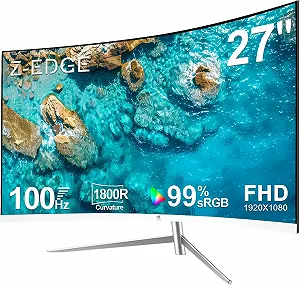 Монітор 27" Z-Edge U27C Full HD VA 100 Гц - Фото 1