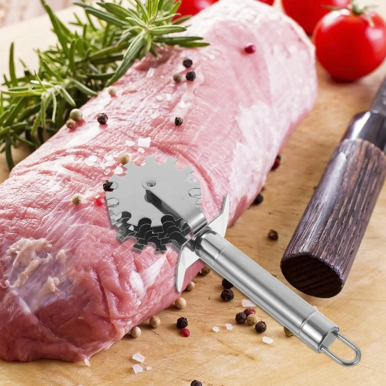Роликовый тендерайзер для мяса BESTOYARD 5 колес Антипригарное покрытие, фото №6 Роликовый тендерайзер для мяса BESTOYARD 5 колес Антипригарное покрытие, фото №6