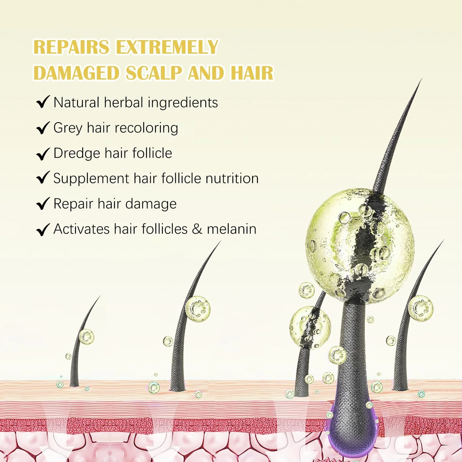 Органічна олія для росту волосся 5% - Розчин для зовнішнього застосування - Для росту та потовщення волосся, фото №11 Органічна олія для росту волосся 5% - Розчин для зовнішнього застосування - Для росту та потовщення волосся, фото №11