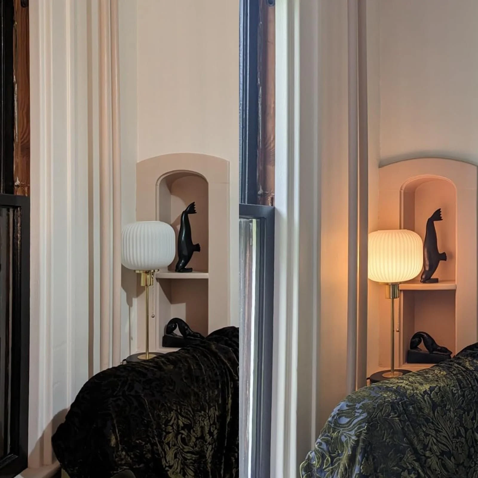 Настільна лампа himmel Lanterns 60 Вт Антична латунь, фото №5