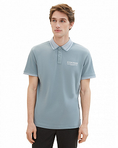 Поло Shirts &amp; Polo's 1040823-27475 Tom Tailor Блакитний S - Фото 1