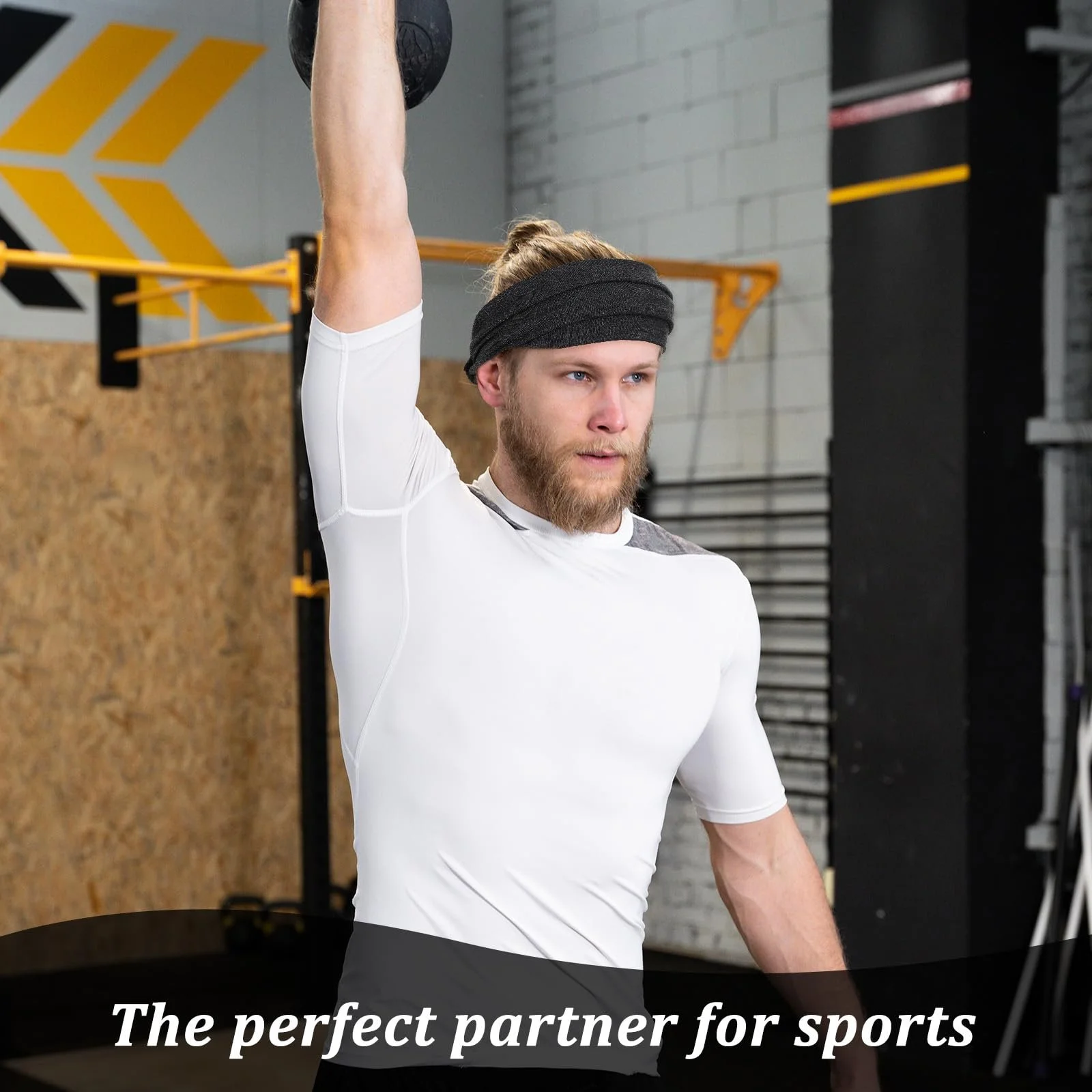 Пов'язка на голову Жіноча Еластична Широка, фото №4