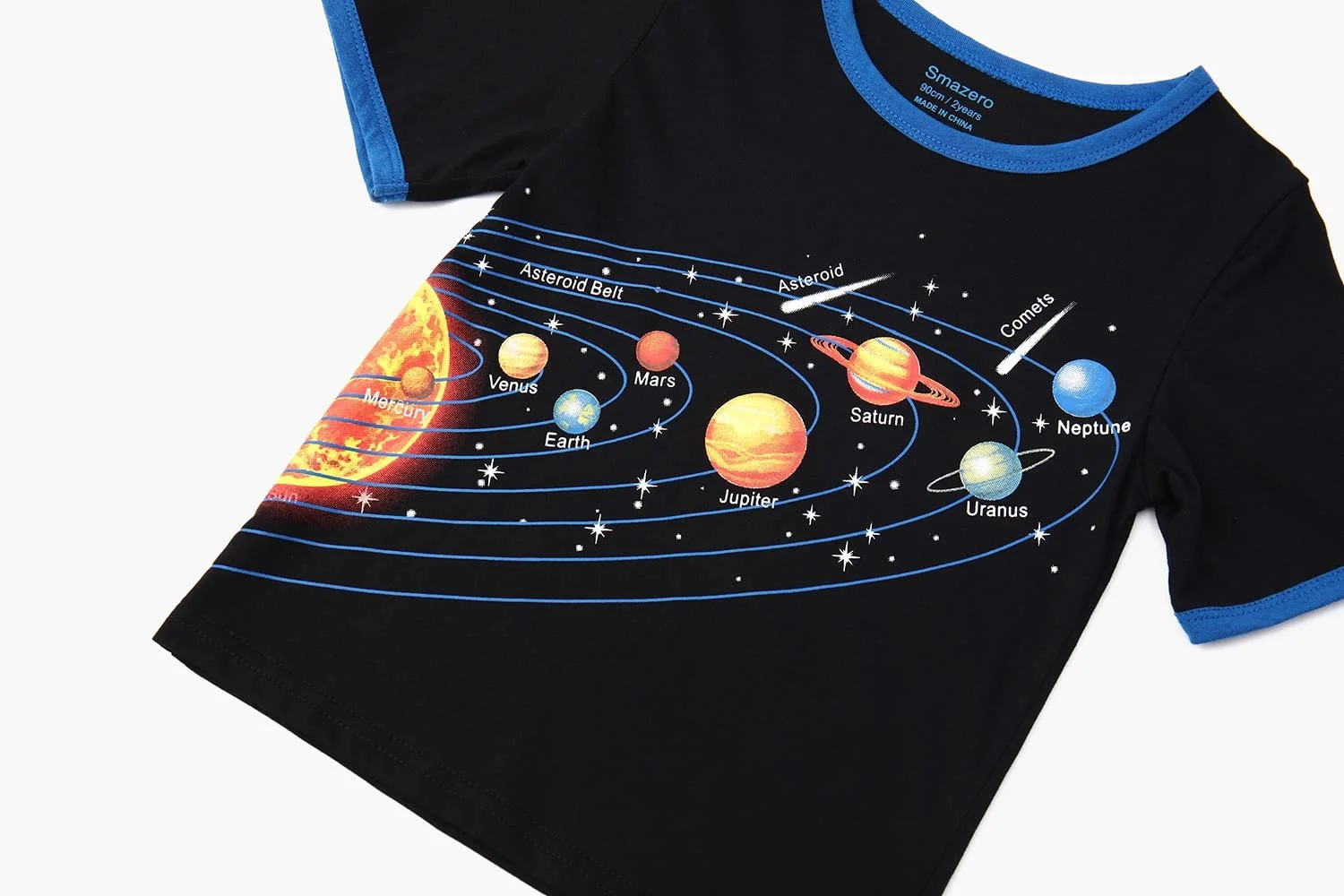 Комплект дитячої піжами Solar System Space Бавовняна, фото №5