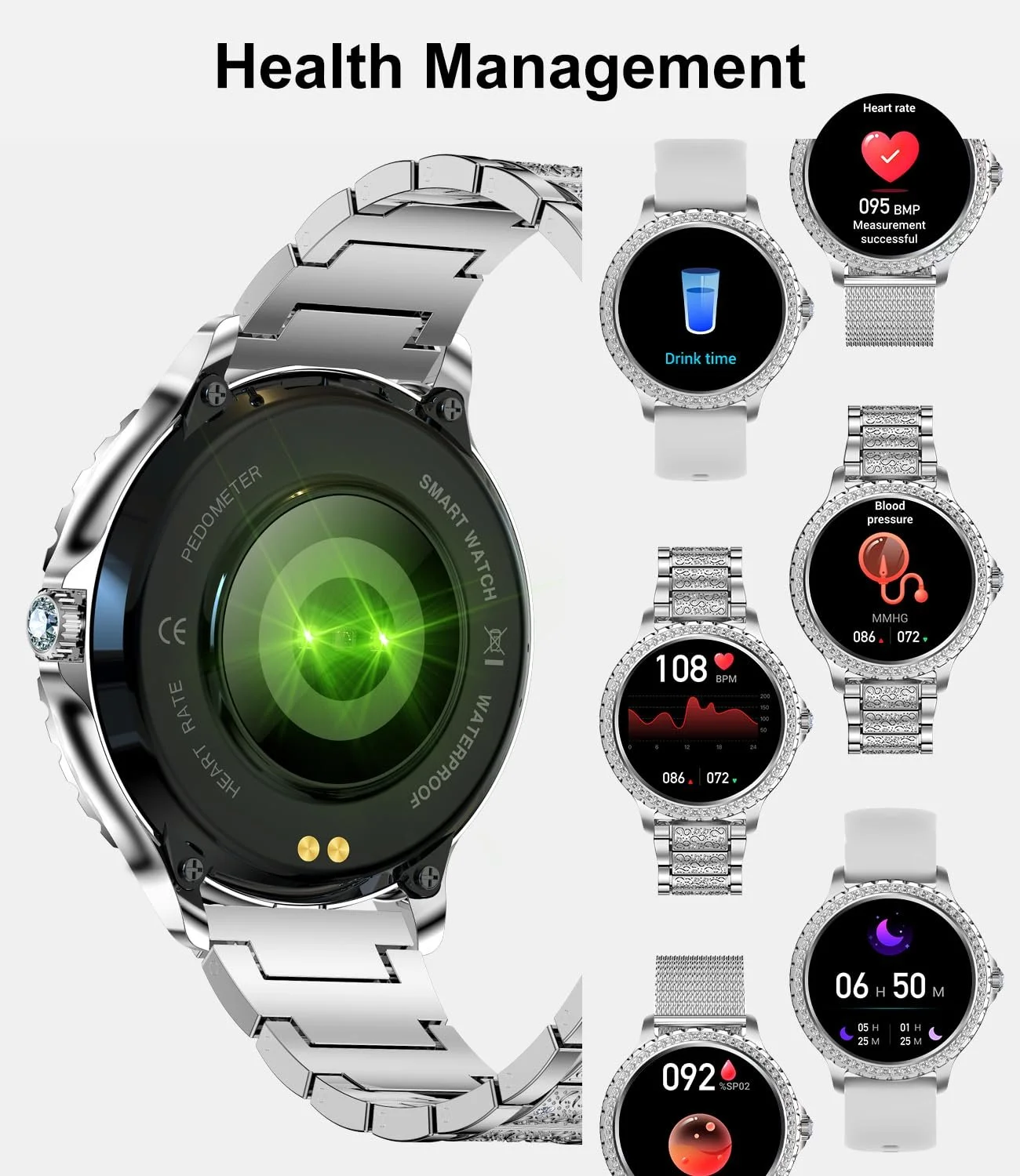 Смарт-часы LIGE Женские Функция телефона, фото №5