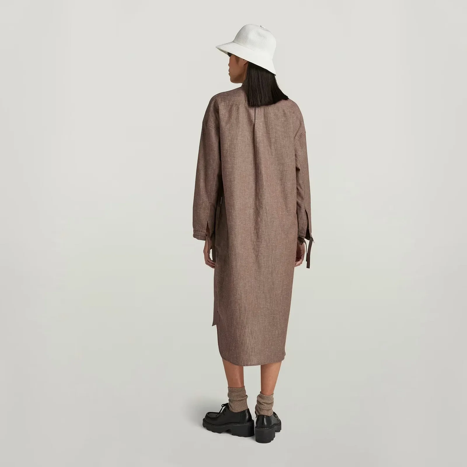 Женское платье G-Star RAW Long Shirt Dress - S, фото №3