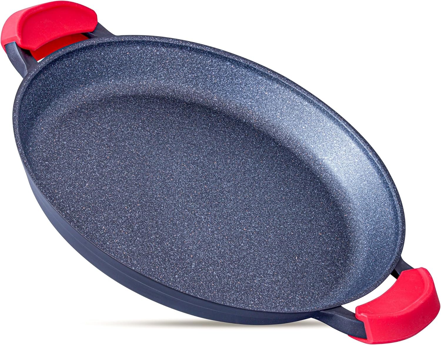 Пательня для паельї INTIGNIS Non Stick Heavy Duty Induction 36 см з кришкою, фото №2