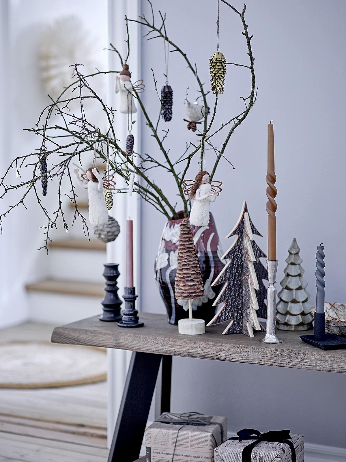 Свічка Bloomingville Shimmer Парафін Набір з 4 Коричневий, фото №2 Свічка Bloomingville Shimmer Парафін Набір з 4 Коричневий, фото №2