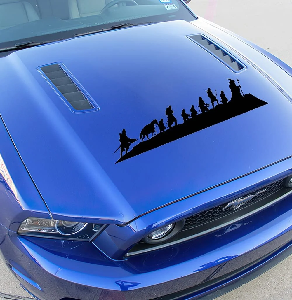 Наклейка на стіну Skyline Володар перснів для дитячої кімнати дівчинки спальні вітальні, фото №4