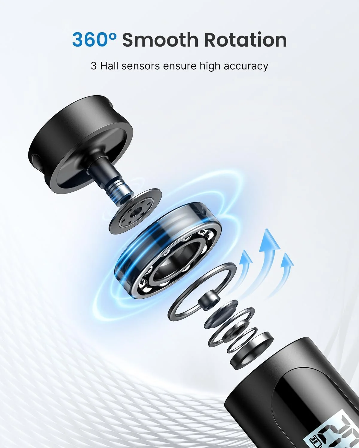 Скакалка RENPHO Розумна з лічильником та додатком Регульована Bluetooth, фото №5