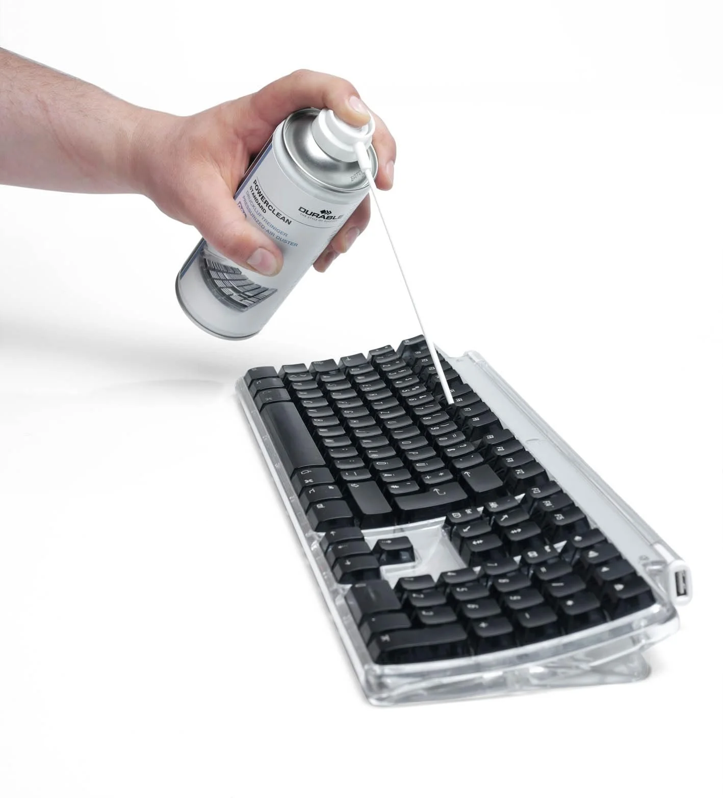 Очищувач стисненим газом Durable Powerclean 400 мл, фото №3