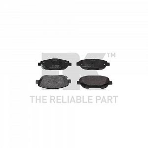 Комплект гальмівних колодок, дискове гальмо NK 224594 для TOYOTA передній міст - Фото 1