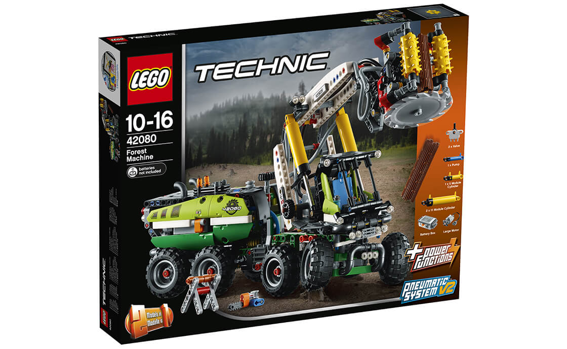 Конструктор LEGO Лісозаготівельна машина 1003 деталей 42080, фото №1