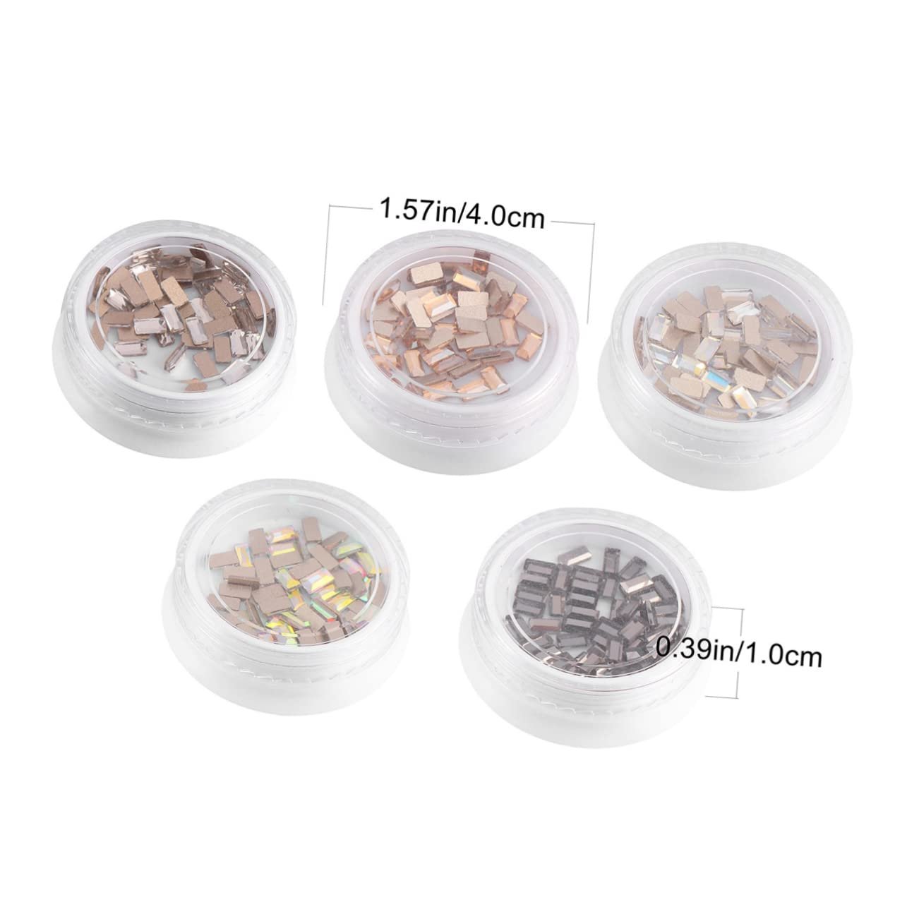 Стразы для ногтей Маникюр Наклейка Кристаллы для ногтей Мини-цилиндр Повязка на голову Стразы для маникюра для ногтей Украшение для ногтей Стразы для ногтей, фото №5